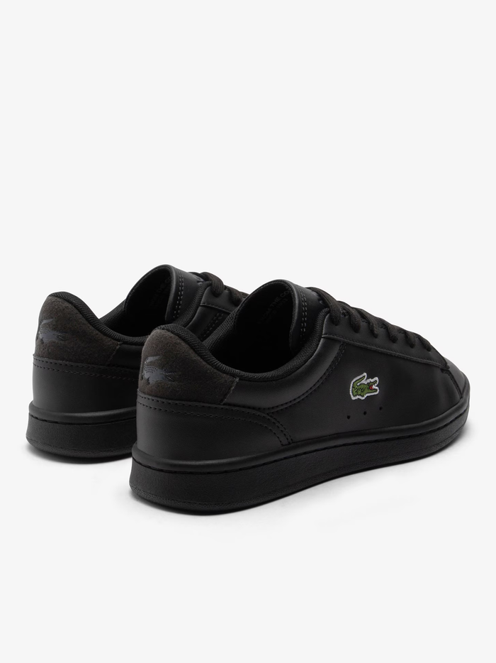 LACOSTE KIDS Boys Carnaby Set Sneakers Black/Black - MAISONDEFASHION.COM