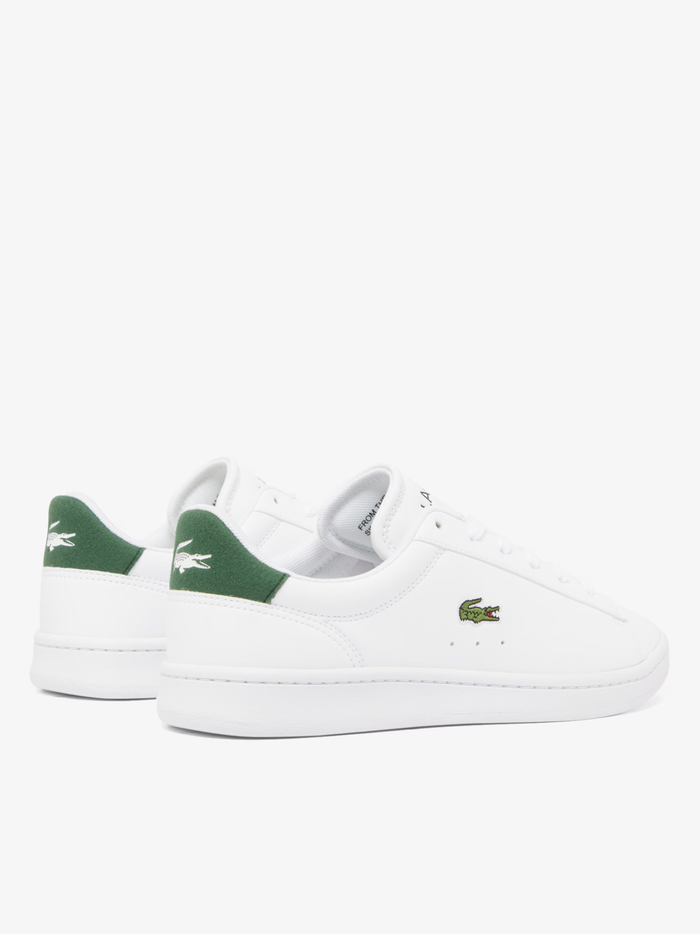 LACOSTE KIDS Boys Carnaby Set Sneakers White/Dark Green - MAISONDEFASHION.COM