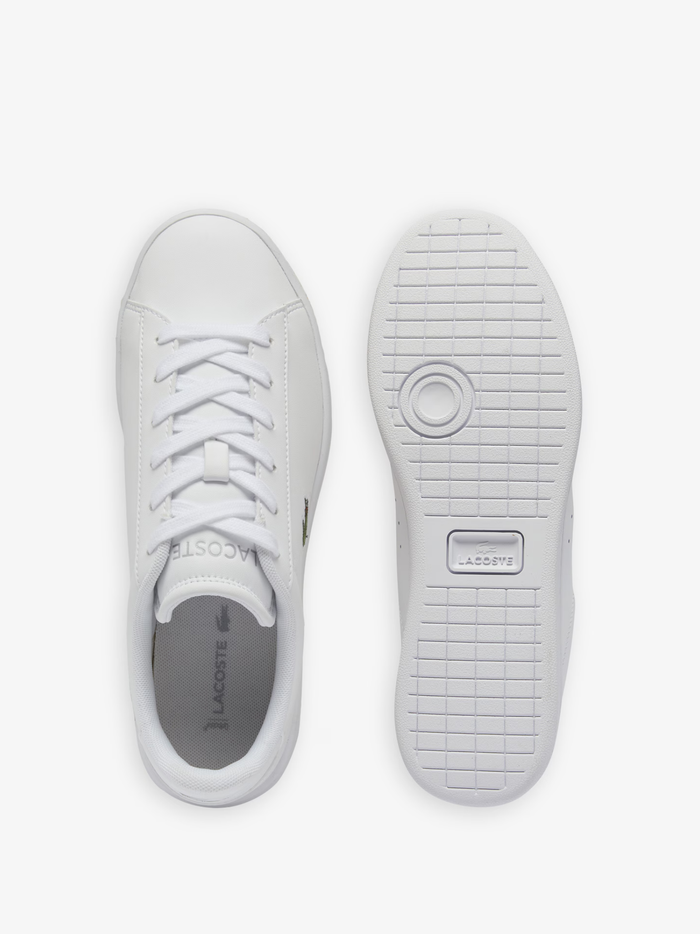 LACOSTE KIDS Boys Carnaby Set Sneakers White/White - MAISONDEFASHION.COM