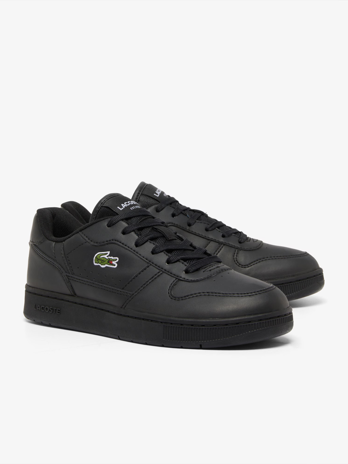 LACOSTE KIDS Boys T-Clip Set Sneakers Black - MAISONDEFASHION.COM