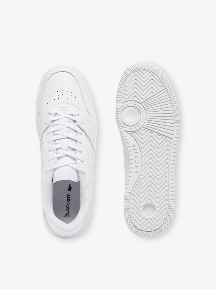 LACOSTE L001 Set Leather Sneakers White - MAISONDEFASHION.COM