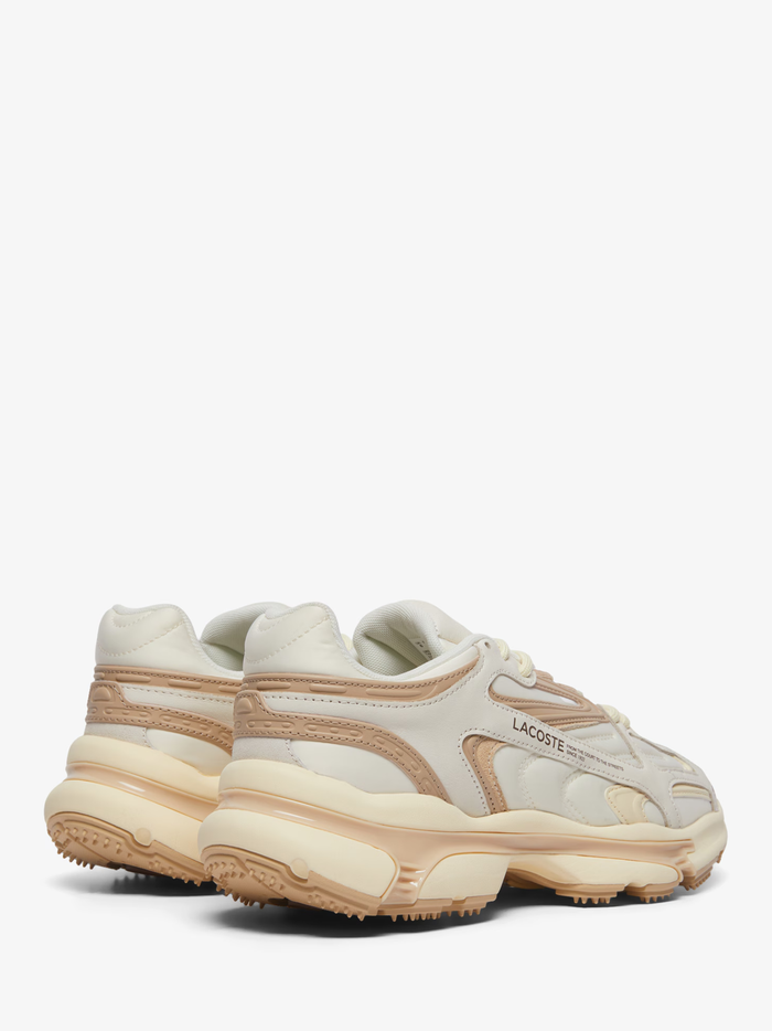 LACOSTE L003 2K24 Sneakers Off-white/Brown - MAISONDEFASHION.COM