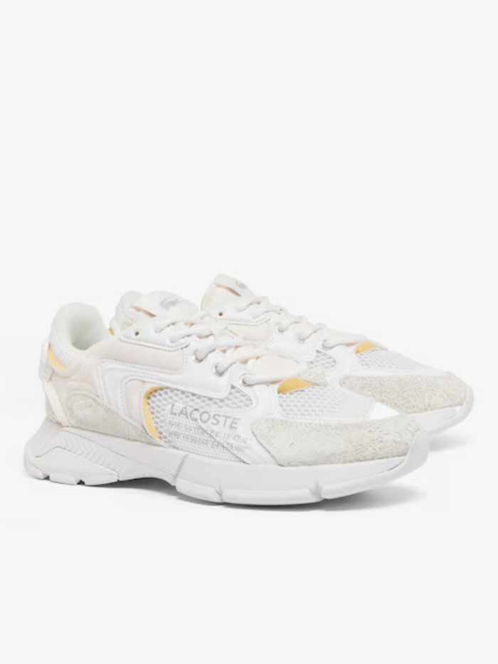LACOSTE L003 Neo Sneakers White - MAISONDEFASHION.COM