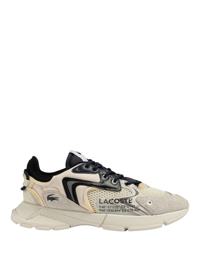 LACOSTE L003 Neo Sneakers White/Black - MAISONDEFASHION.COM