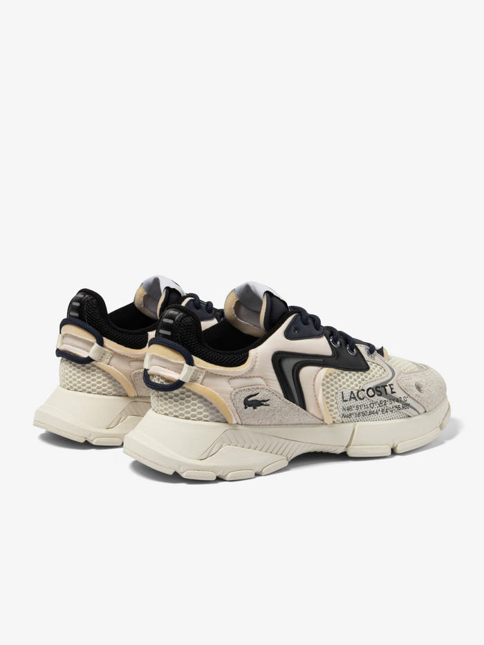LACOSTE L003 Neo Sneakers White/Black - MAISONDEFASHION.COM