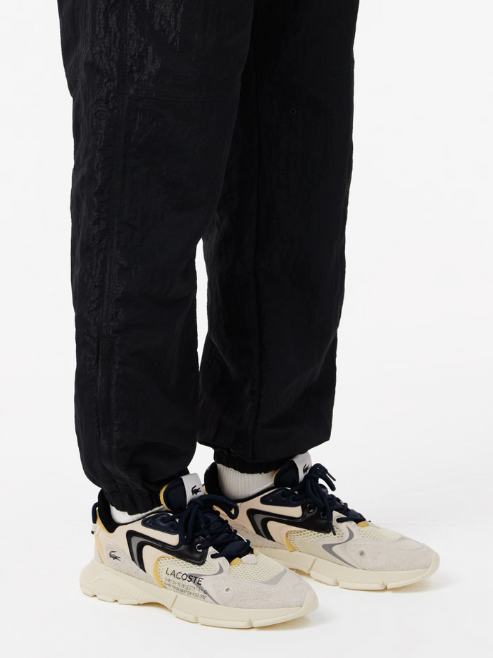 LACOSTE L003 Neo Sneakers White/Black - MAISONDEFASHION.COM