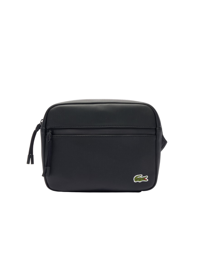 LACOSTE LCST Reporter Bag Black - MAISONDEFASHION.COM