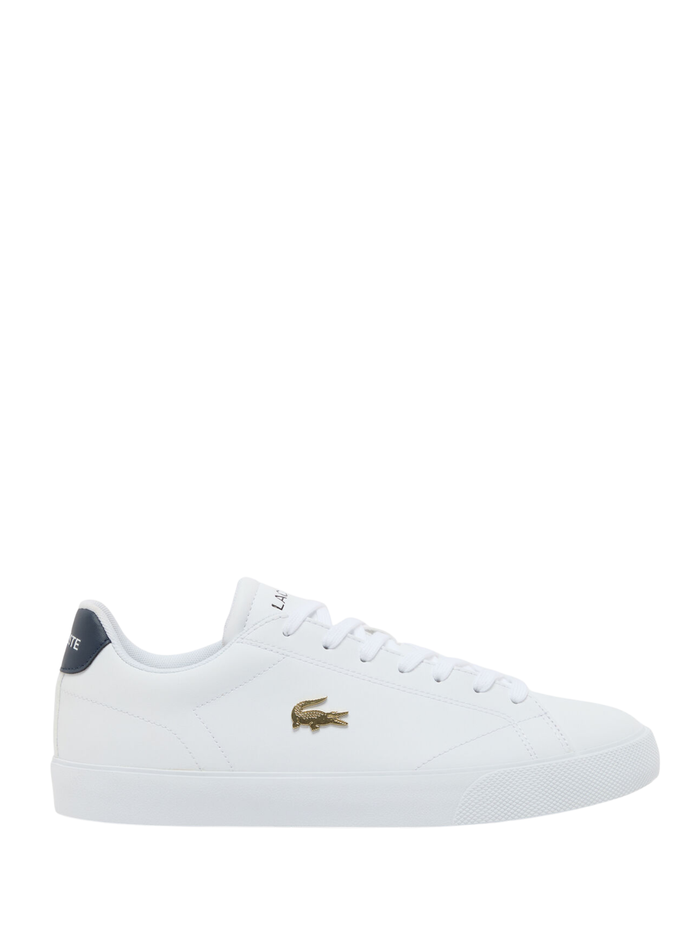 LACOSTE Lerond Set Leather Sneakers White - MAISONDEFASHION.COM