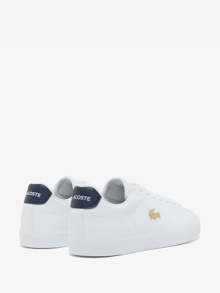 LACOSTE Lerond Set Leather Sneakers White - MAISONDEFASHION.COM