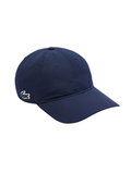 LACOSTE Lightweight Diamond Taffeta Sport Cap Midnight Blue - MAISONDEFASHION.COM