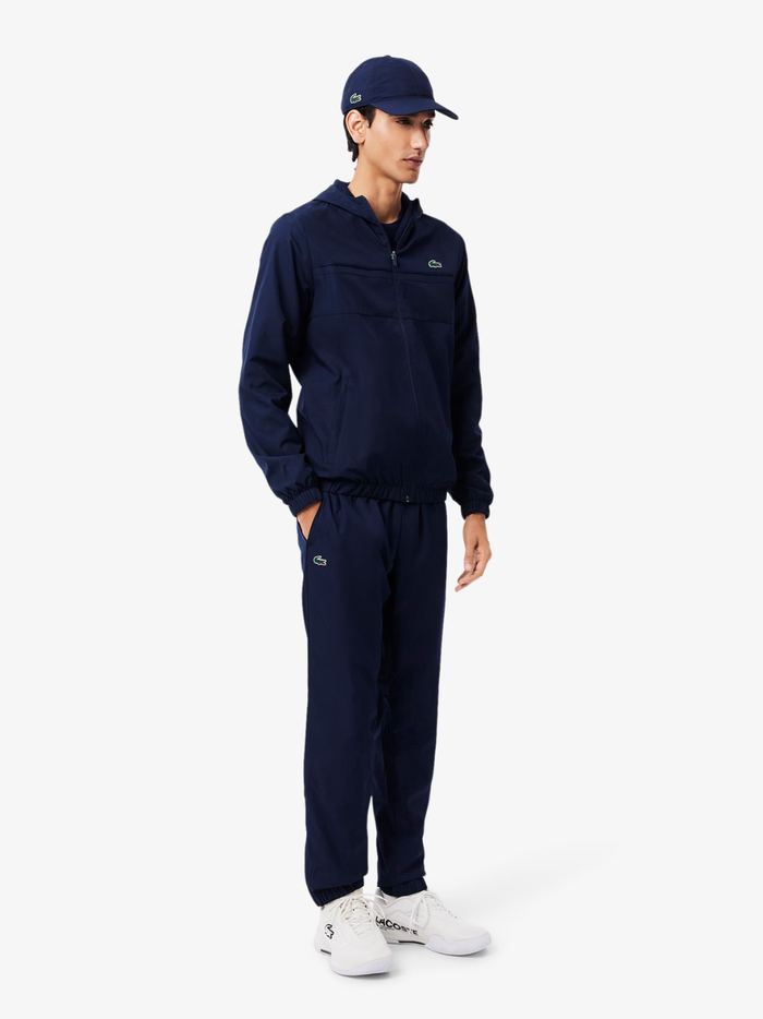 LACOSTE Lightweight Diamond Taffeta Sport Cap Midnight Blue - MAISONDEFASHION.COM