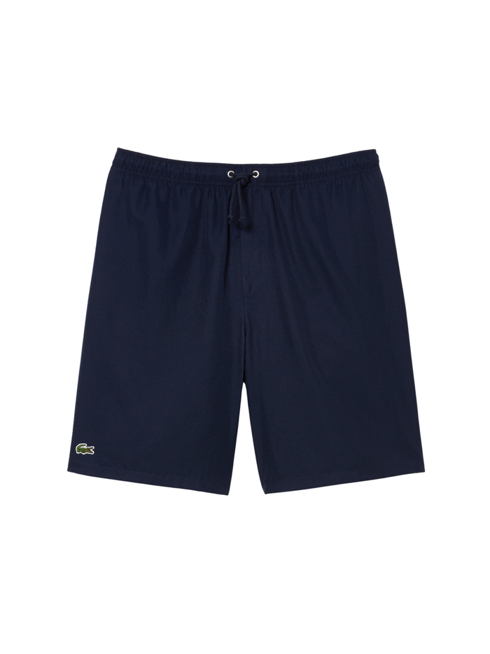 LACOSTE Lightweight Diamond Taffeta Sport Shorts Midnight Blue - MAISONDEFASHION.COM