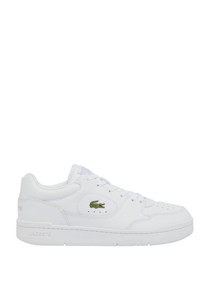 LACOSTE Linedrive Leather Sneakers White - MAISONDEFASHION.COM