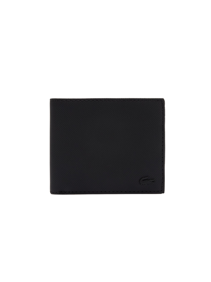 LACOSTE Medium Men’s Classic Billfold Black - MAISONDEFASHION.COM