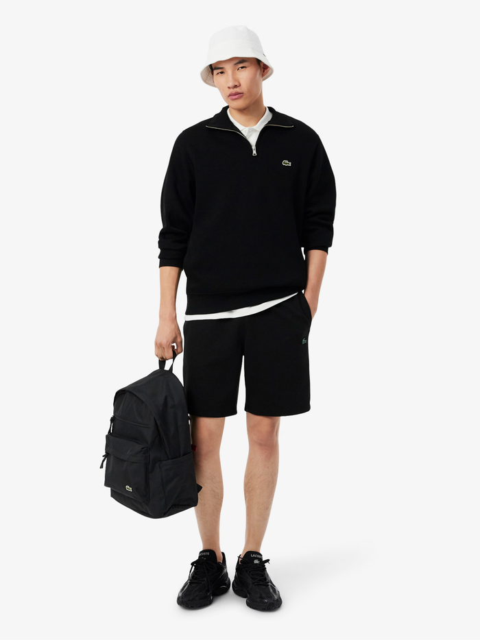 LACOSTE Neocroc Backpack Black - MAISONDEFASHION.COM