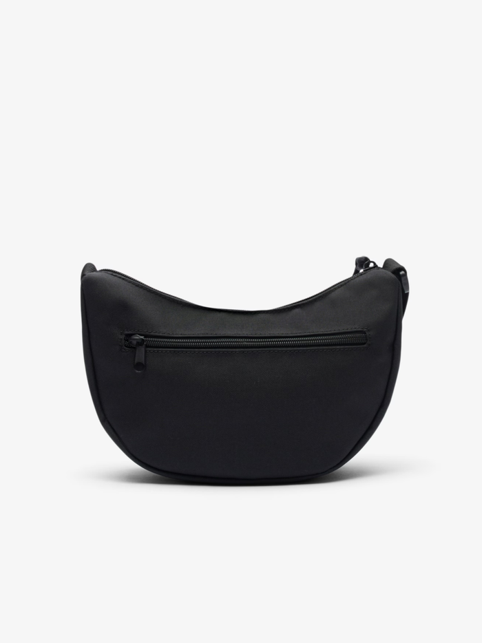 LACOSTE Neocroc Half Moon Purse Black - MAISONDEFASHION.COM
