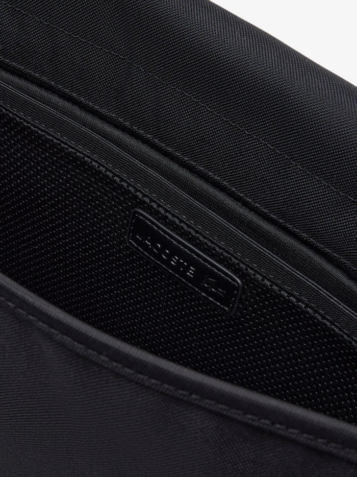 LACOSTE Neocroc Messenger Bag Black - MAISONDEFASHION.COM