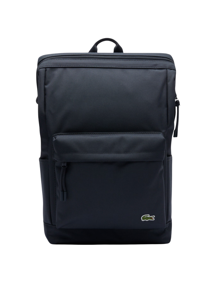 LACOSTE Neocroc Rectangular Backpack Dark Blue - MAISONDEFASHION.COM