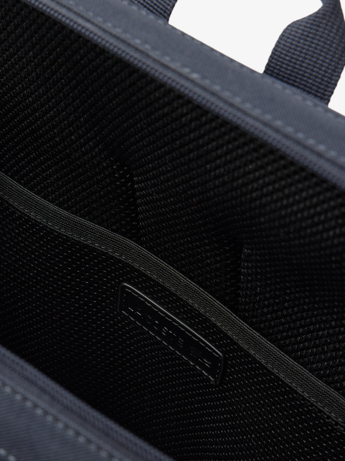 LACOSTE Neocroc Rectangular Backpack Dark Blue - MAISONDEFASHION.COM