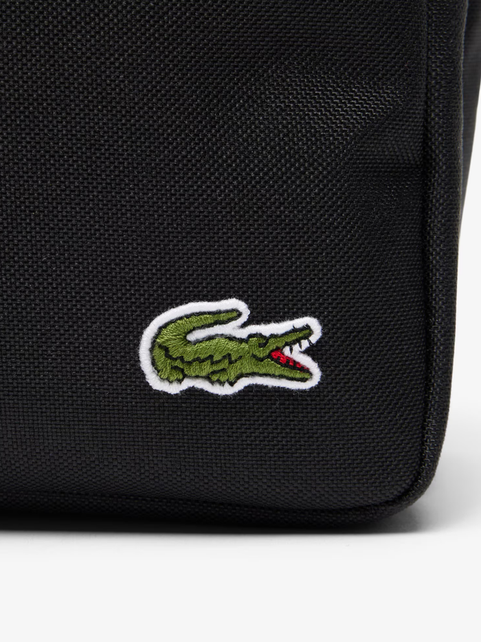 LACOSTE Neocroc Vanity Bag Black - MAISONDEFASHION.COM