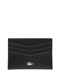 LACOSTE Ossian Leather Cardholder Black