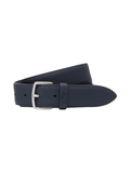 LACOSTE Petit Piqué Belt Navy - MAISONDEFASHION.COM