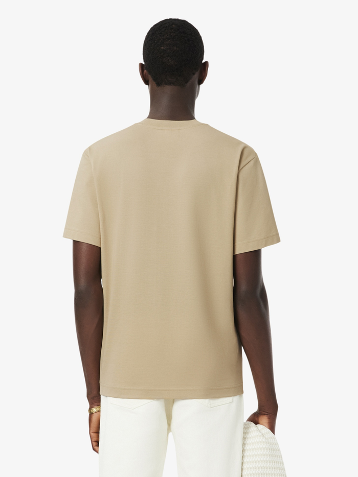 LACOSTE Pima Cotton Piqué T-Shirt Beige