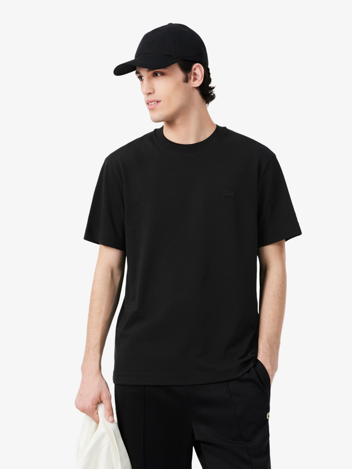 LACOSTE Pima Cotton Piqué T-Shirt Black