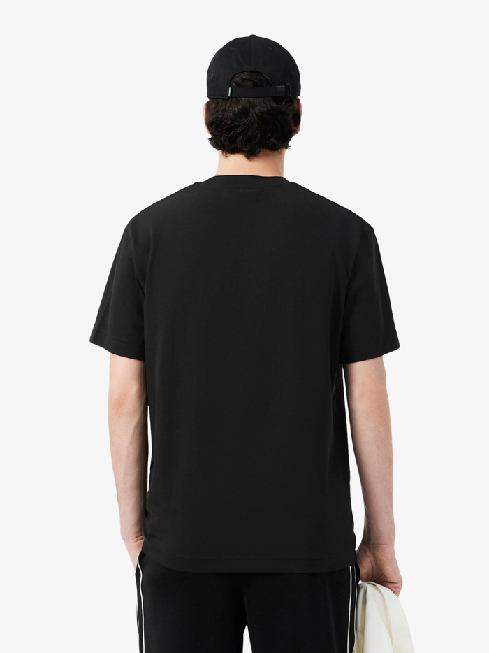 LACOSTE Pima Cotton Piqué T-Shirt Black