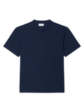 LACOSTE Pima Cotton Piqué T-Shirt Navy Blue