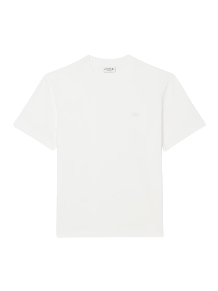 LACOSTE Pima Cotton Piqué T-Shirt White