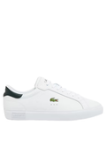 LACOSTE Powercourt Leather Sneakers White - MAISONDEFASHION.COM