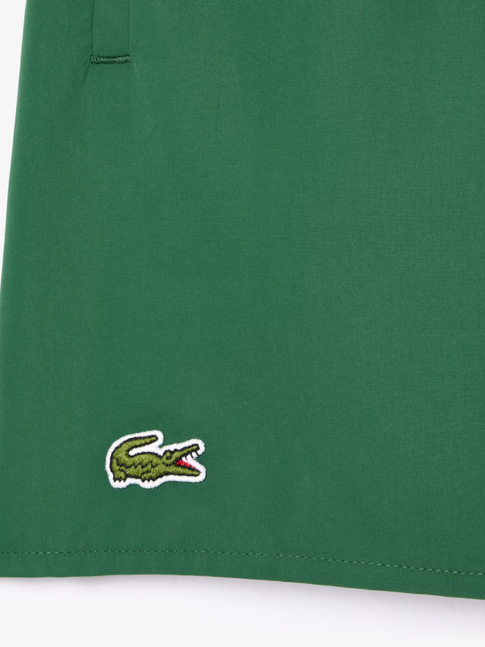 LACOSTE Quick-Dry Swim Trunks Green - MAISONDEFASHION.COM