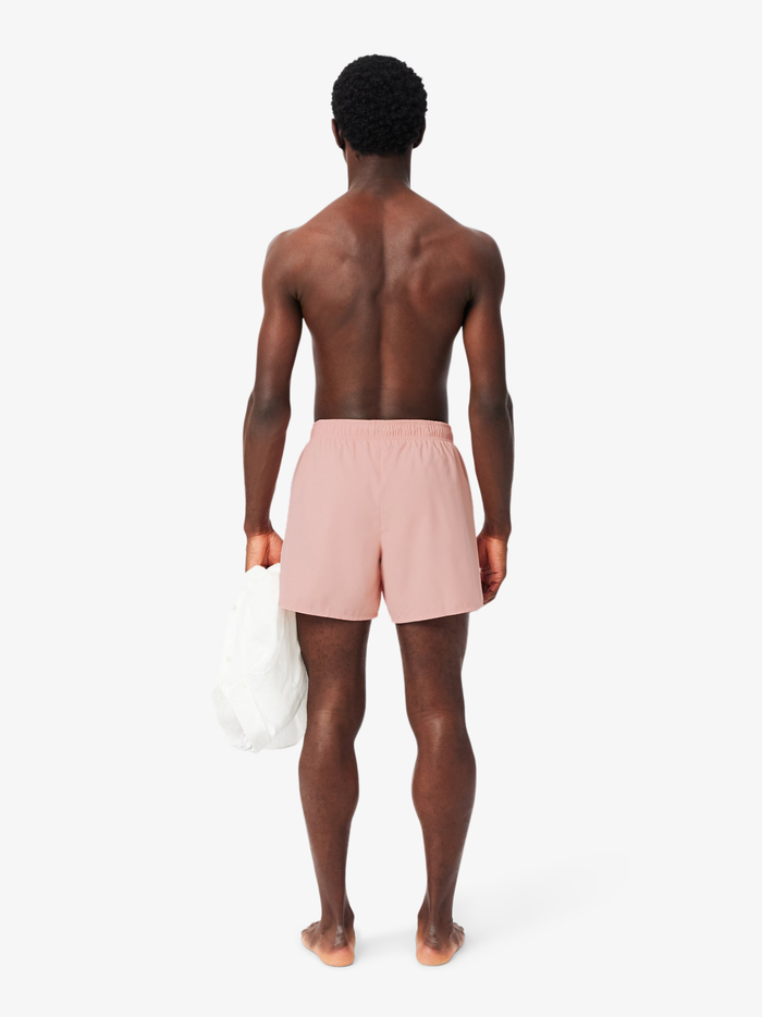 LACOSTE Quick-Dry Swim Trunks Rose