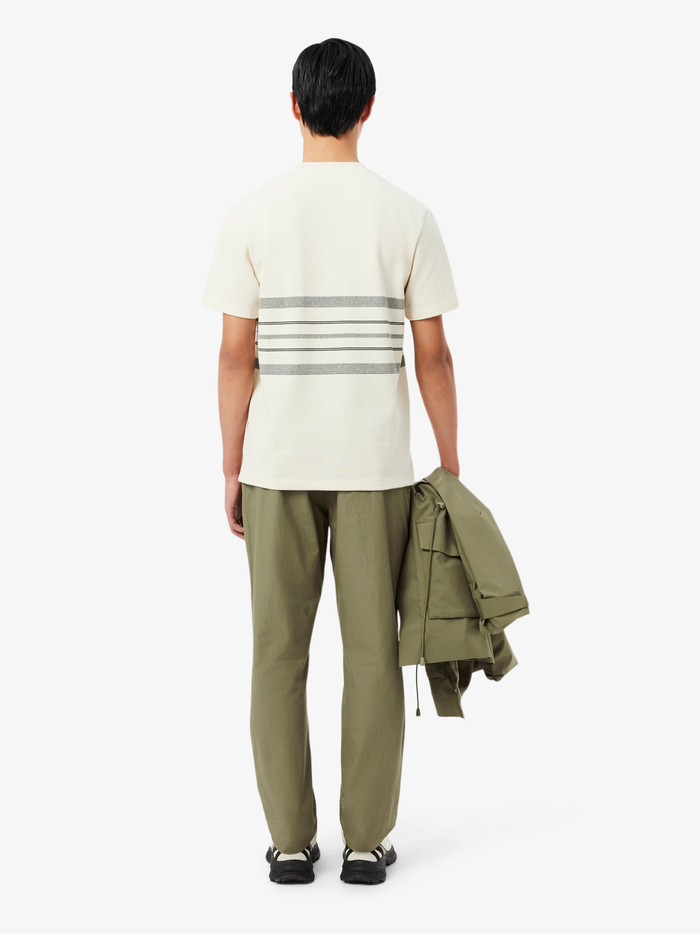 LACOSTE Regular Fit Cotton Twill Chino Pants Khaki Green
