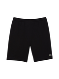 LACOSTE Regular Fit Fleece Shorts Black - MAISONDEFASHION.COM