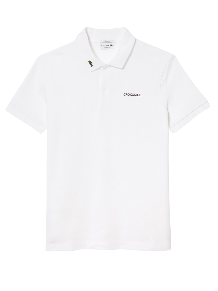 LACOSTE Regular Fit L.12.12 Branded Polo Shirt White - MAISONDEFASHION.COM