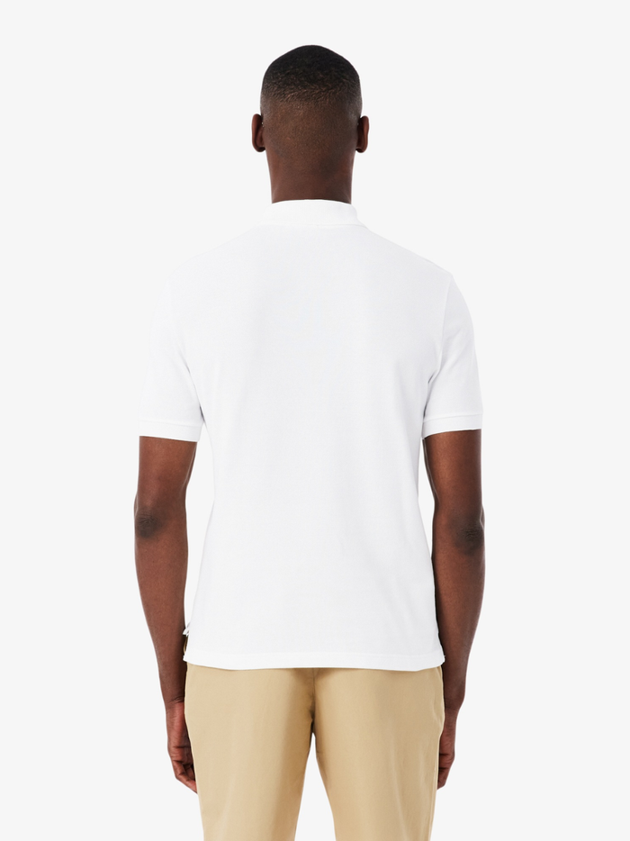 LACOSTE Regular Fit L.12.12 Branded Polo Shirt White - MAISONDEFASHION.COM