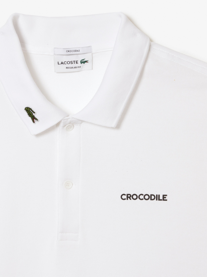 LACOSTE Regular Fit L.12.12 Branded Polo Shirt White - MAISONDEFASHION.COM