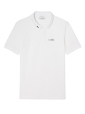 LACOSTE Regular Fit L.12.12 Champs-Élysées Edition Polo Shirt White - MAISONDEFASHION.COM
