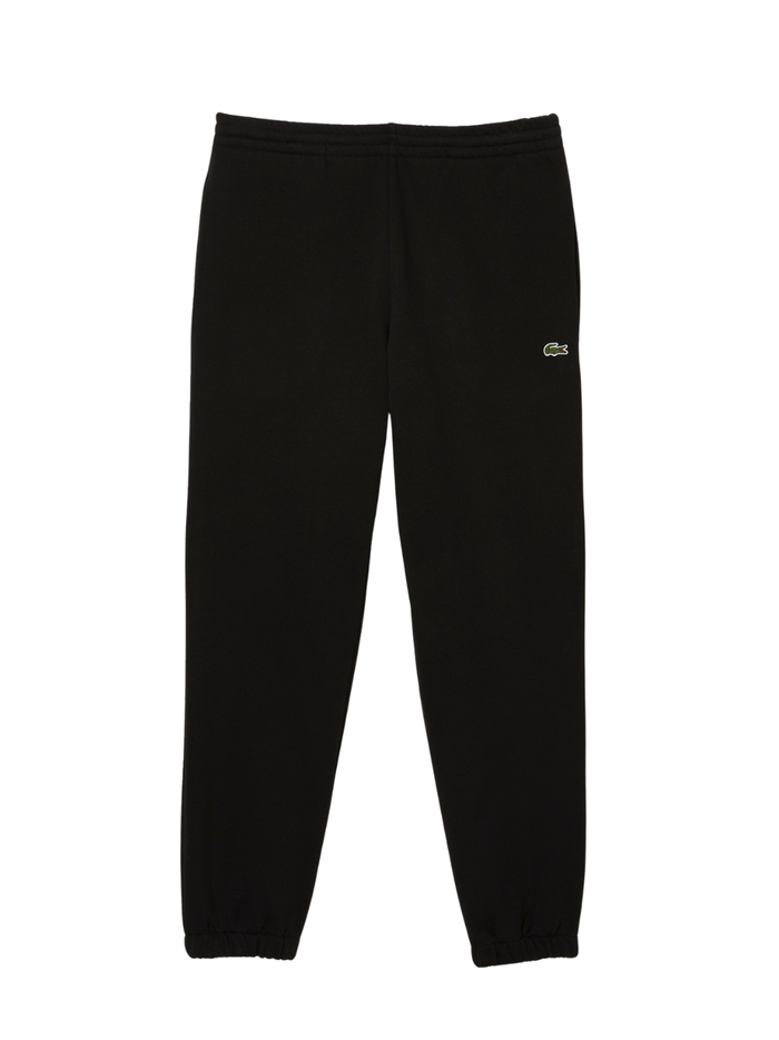 LACOSTE Regular Fit Sweatpants Black - MAISONDEFASHION.COM