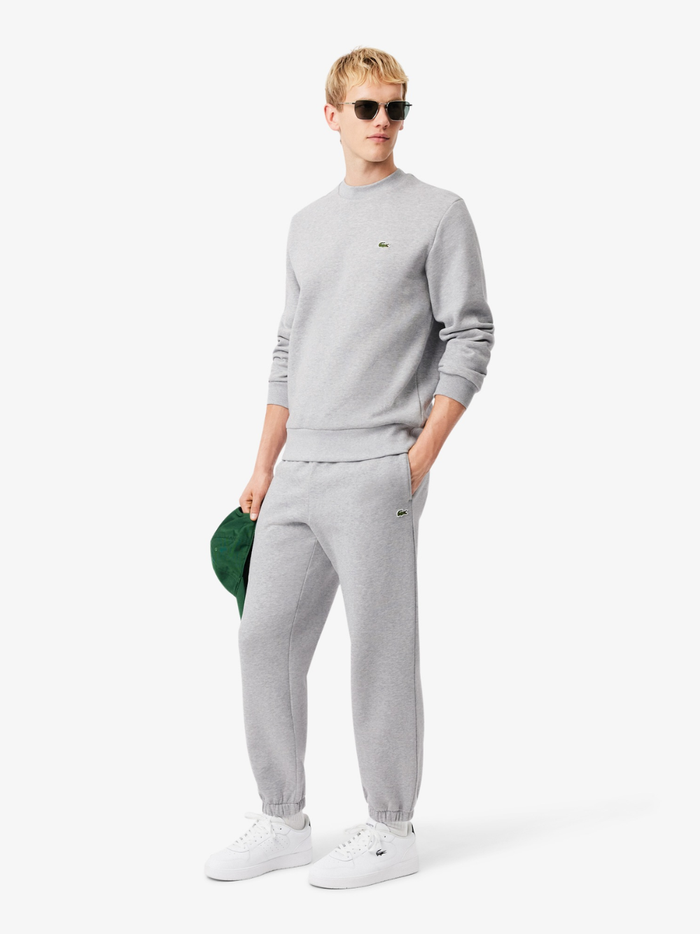 LACOSTE Regular Fit Sweatpants Grey - MAISONDEFASHION.COM