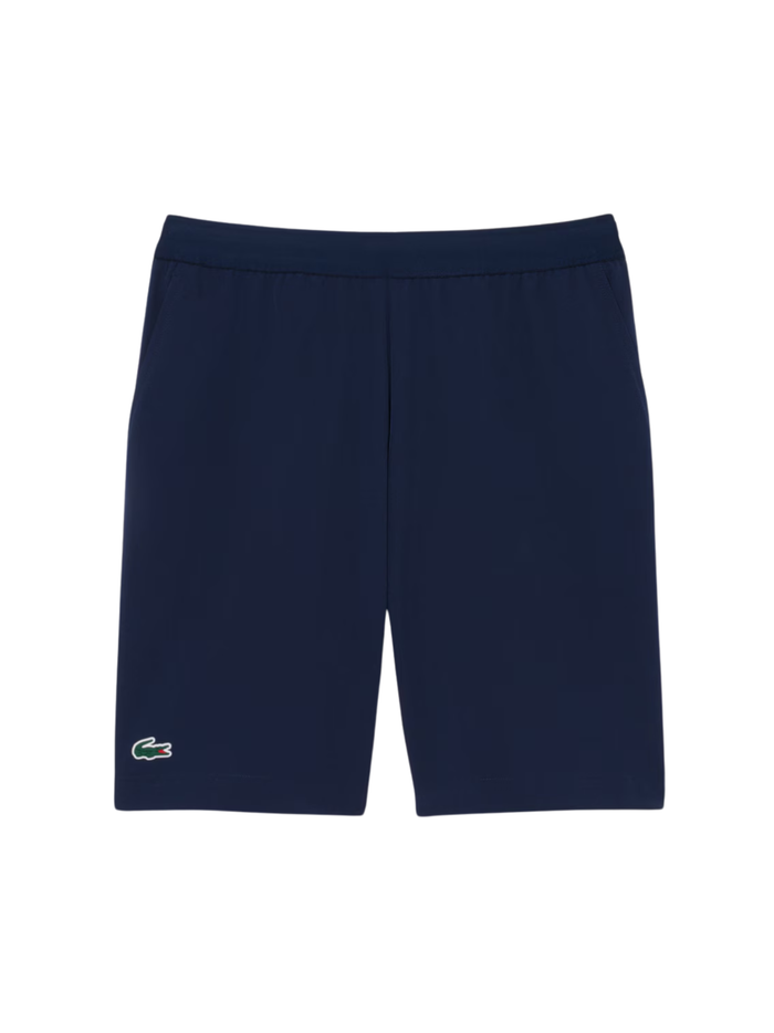 LACOSTE Regular Fit Ultra Dry Sport Shorts Midnight Blue - MAISONDEFASHION.COM