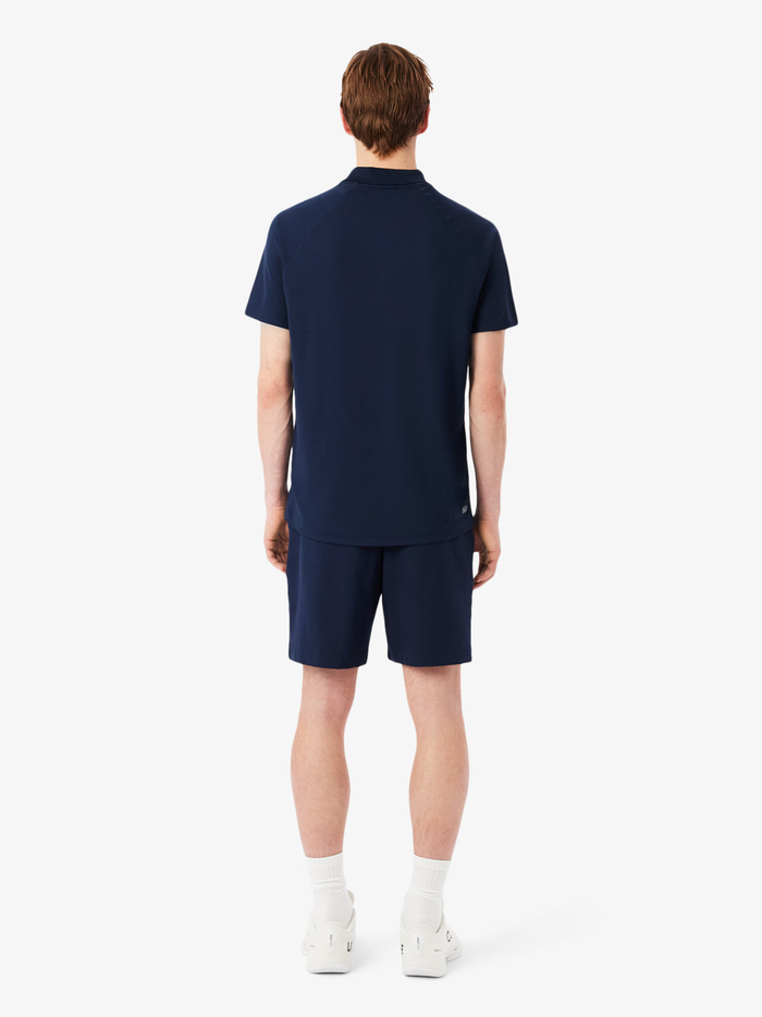 LACOSTE Regular Fit Ultra Dry Sport Shorts Midnight Blue - MAISONDEFASHION.COM