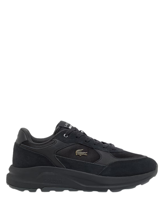 LACOSTE Run Set Sneakers Dark Grey - MAISONDEFASHION.COM