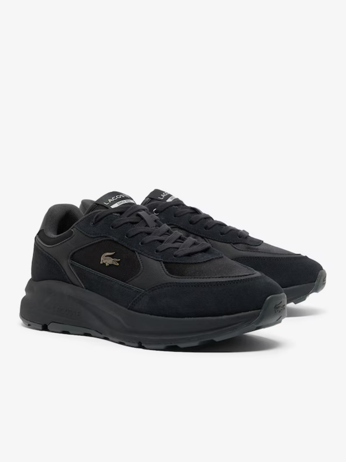 LACOSTE Run Set Sneakers Dark Grey - MAISONDEFASHION.COM
