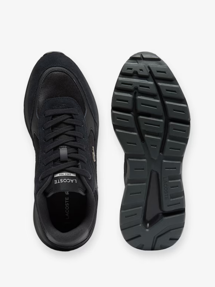 LACOSTE Run Set Sneakers Dark Grey - MAISONDEFASHION.COM