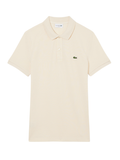 LACOSTE Slim Fit L.12.12 Original Polo Shirt Beige - MAISONDEFASHION.COM