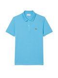 LACOSTE Slim Fit L.12.12 Original Polo Shirt Celest Blue - MAISONDEFASHION.COM