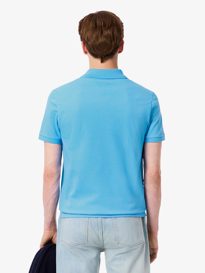 LACOSTE Slim Fit L.12.12 Original Polo Shirt Celest Blue - MAISONDEFASHION.COM